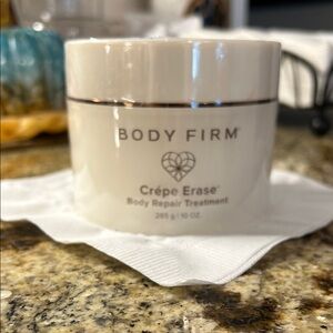 Body Firm Crème Erase Body Repair Treatment - White NEW SEALED 10 oz